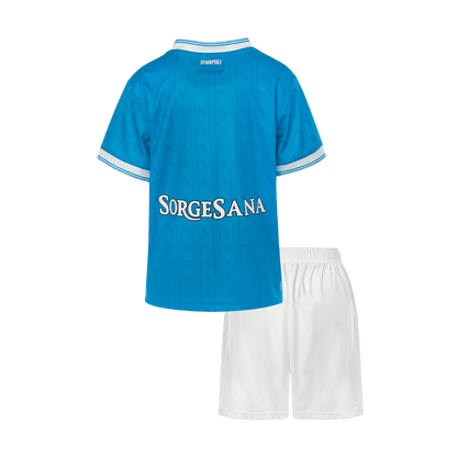 Kid's Napoli 2025/26 Home Soccer Jersey Kit