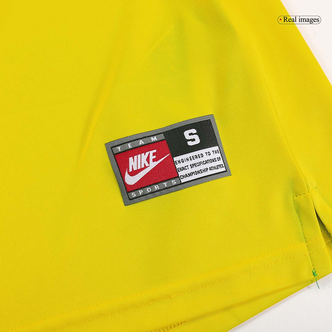 Retro RONALDO #9 Men's Brazil World Cup 1998 Home Soccer Jersey product view 5