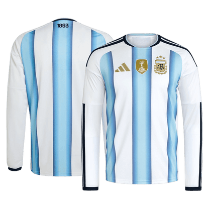 Men's Argentina World Cup 2026 Home Long Sleeve Soccer Jersey product view 10