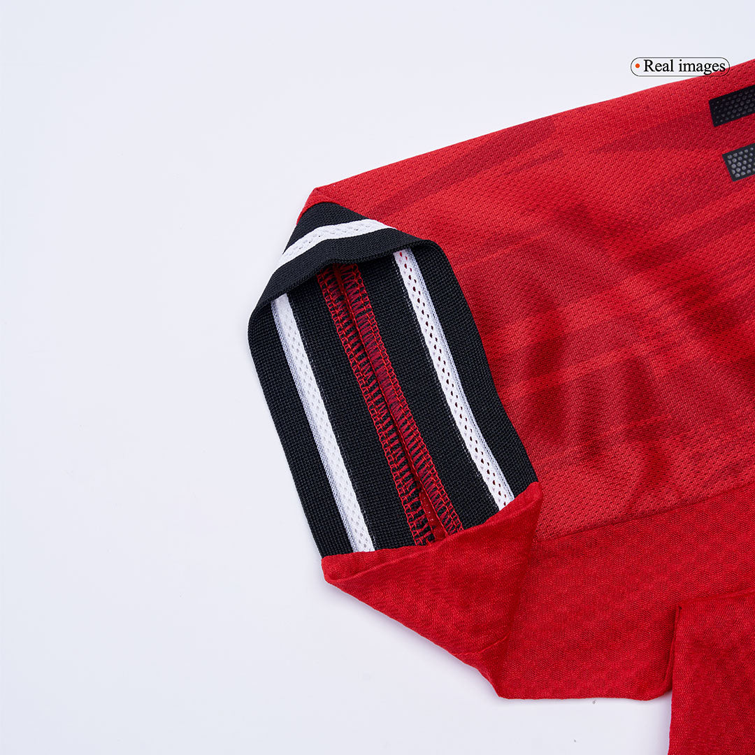 Men's Manchester United 2025/26 Player Version Home Soccer Jersey - Slim Fit product view 3