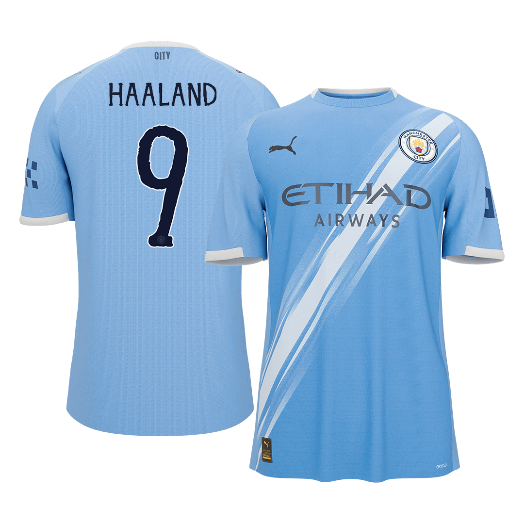 HAALAND #9 Men's Manchester City World Cup 2025/26 Home Soccer Jersey Premium product view 1