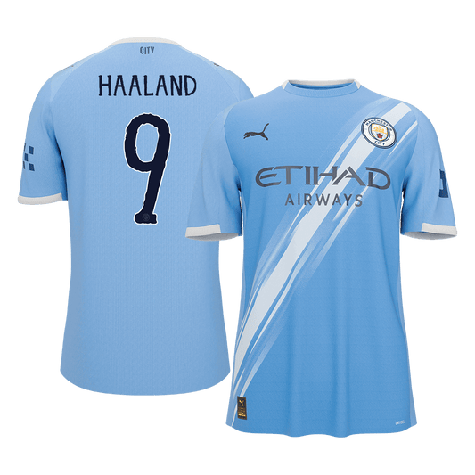 HAALAND #9 Men's Manchester City World Cup 2025/26 Home Soccer Jersey Premium product view 1