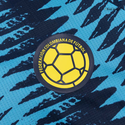 Men's Colombia World Cup 2026 Player Version Away Soccer Jersey - Slim Fit product view 6