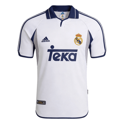 Retro Men's Real Madrid 2000/01 Home Soccer Jersey product view 1