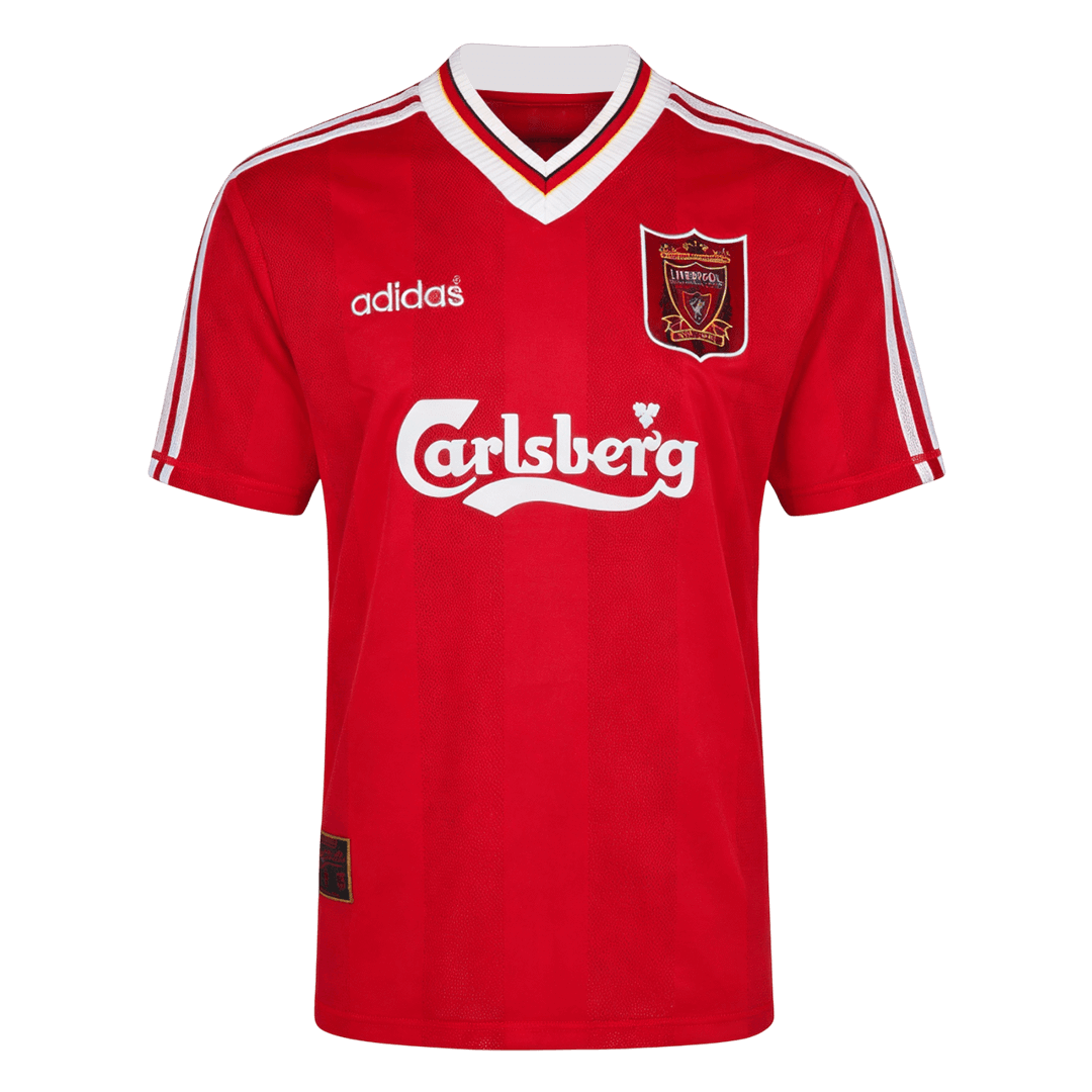 Retro Men's Liverpool 1995/96 Home Soccer Jersey product view 1