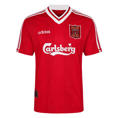 Retro Men's Liverpool 1995/96 Home Soccer Jersey product view 1