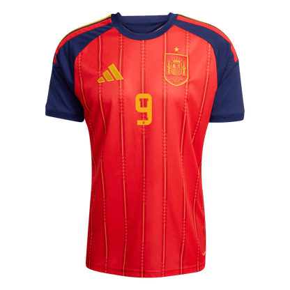 GAVI #9 Men's Spain World Cup 2026 Home Soccer Jersey Premium product view 2