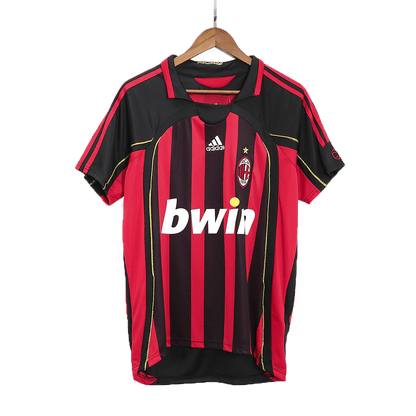 Retro RONALDO #99 Men's AC Milan 2006/07 Home Soccer Jersey product view 10
