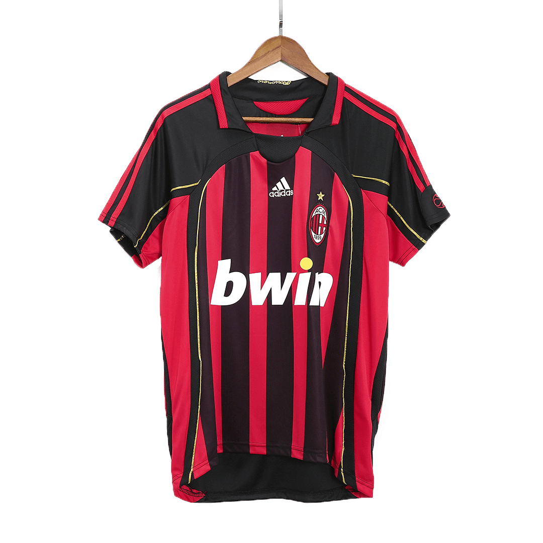 Retro Men's AC Milan 2006/07 Home Soccer Jersey product view 1