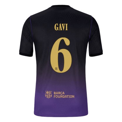 GAVI #6 Men's Barcelona UCL 2026/27 Player Version Away Soccer Jersey product view 3
