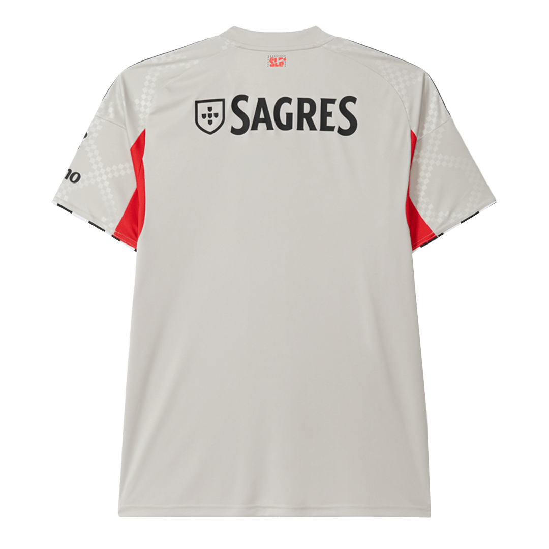 Men's Benfica 2025/26 Away Soccer Jersey product view 12