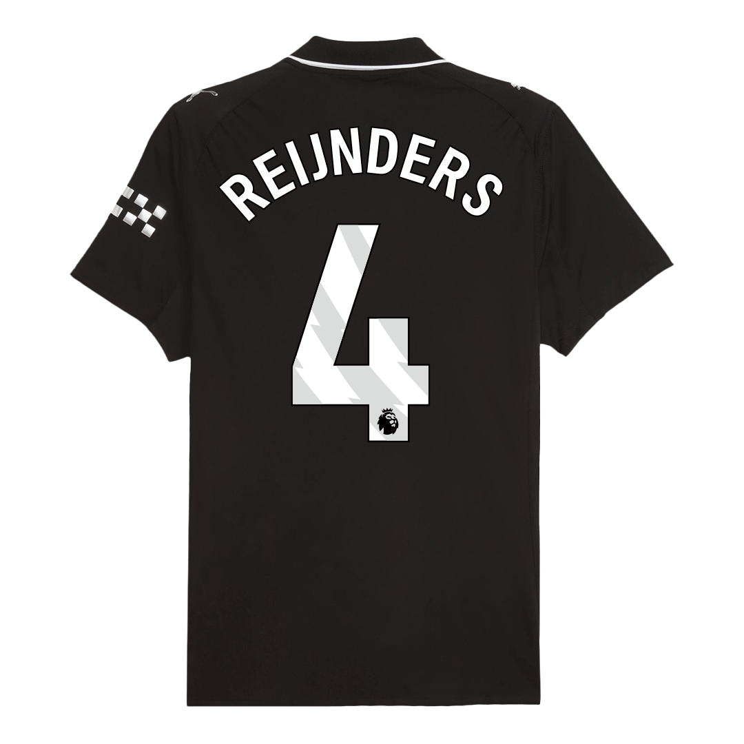 REIJNDERS #4 Men's Manchester City 2025/26 Player Version Away Soccer Jersey - Slim Fit product view 4