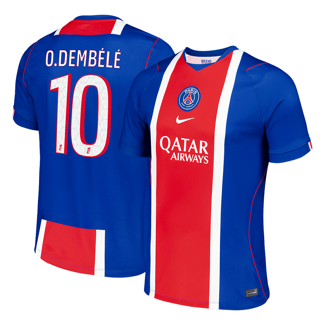 O.DEMBÉLÉ #10 Men's PSG 2026/27 Home Soccer Jersey product view 1