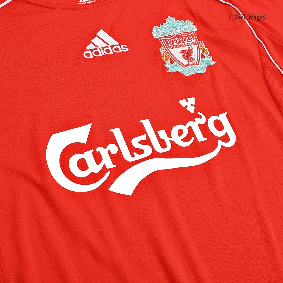 Retro Men's Liverpool 2006/07 Home Soccer Jersey product view 6