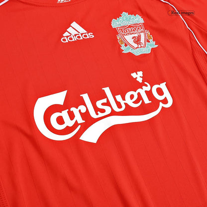 Retro Men's Liverpool 2006/07 Home Soccer Jersey product view 6