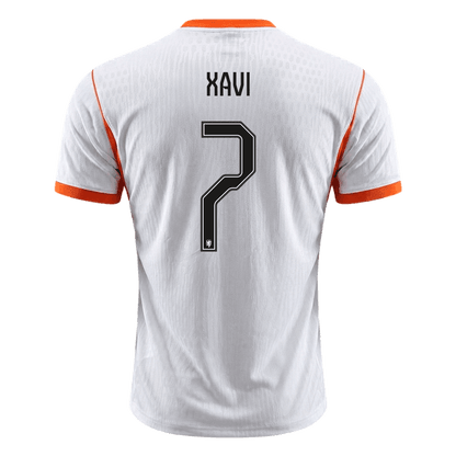 XAVI #7 Men's Netherlands World Cup 2026 Player Version Away Soccer Jersey - Slim Fit product view 8