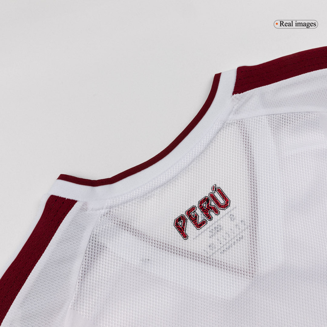 Men's Peru World Cup 2026 Player Version Home Soccer Jersey - Slim Fit product view 2