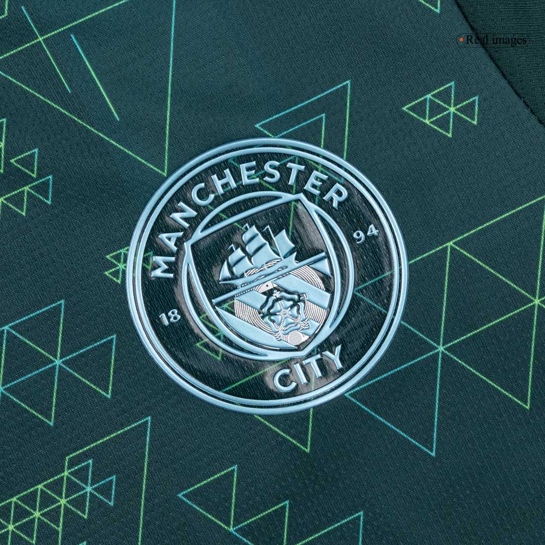 Men's Manchester City 2025/26 Fourth Away Soccer Jersey product view 8