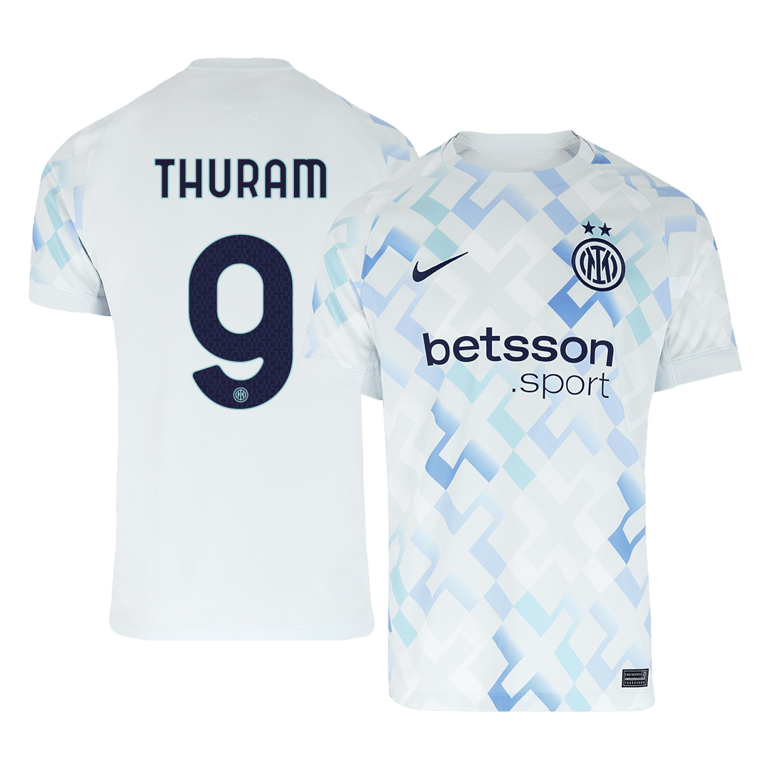 THURAM #9 Men's Inter Milan 2025/26 Away Soccer Jersey product view 1