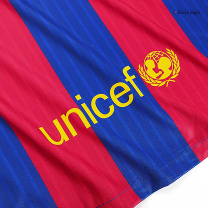 Retro MESSI #10 Men's Barcelona 2016/17 Home Soccer Jersey product view 9