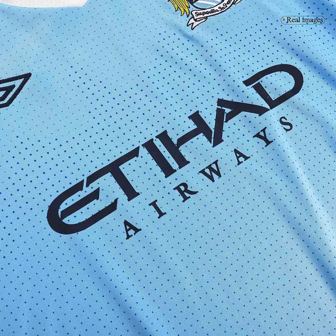 Retro Men's Manchester City 2011/12 Home Soccer Jersey product view 5