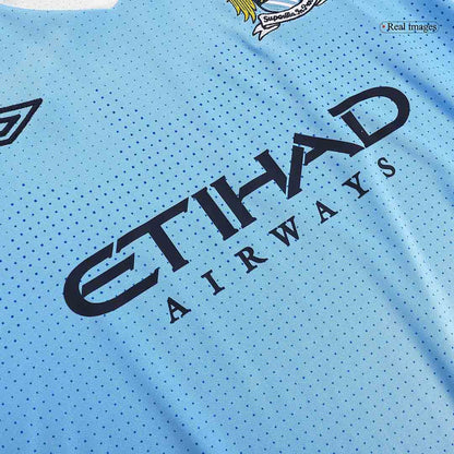 Retro Men's Manchester City 2011/12 Home Soccer Jersey product view 5