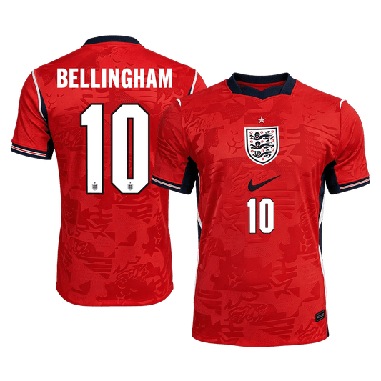 BELLINGHAM #10 Men's England World Cup 2026 Away Soccer Jersey product view 1