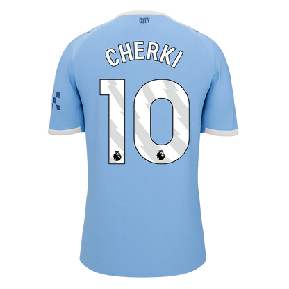 CHERKI #10 Men's Manchester City 2025/26 Home Soccer Jersey Premium product view 10