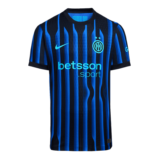 Men's Inter Milan 2025/26 Player Version Home Soccer Jersey - Slim Fit product view 1