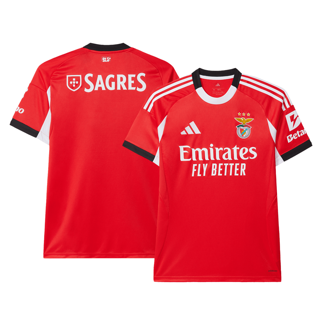Men's Benfica 2025/26 Home Soccer Jersey product view 12
