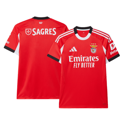 Men's Benfica 2025/26 Home Soccer Jersey product view 12