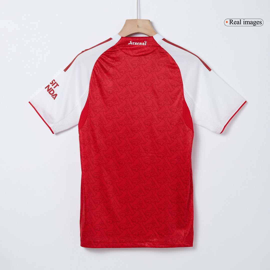 ØDEGAARD #8 Men's Arsenal 2025/26 Player Version Home Soccer Jersey - Slim Fit product view 10