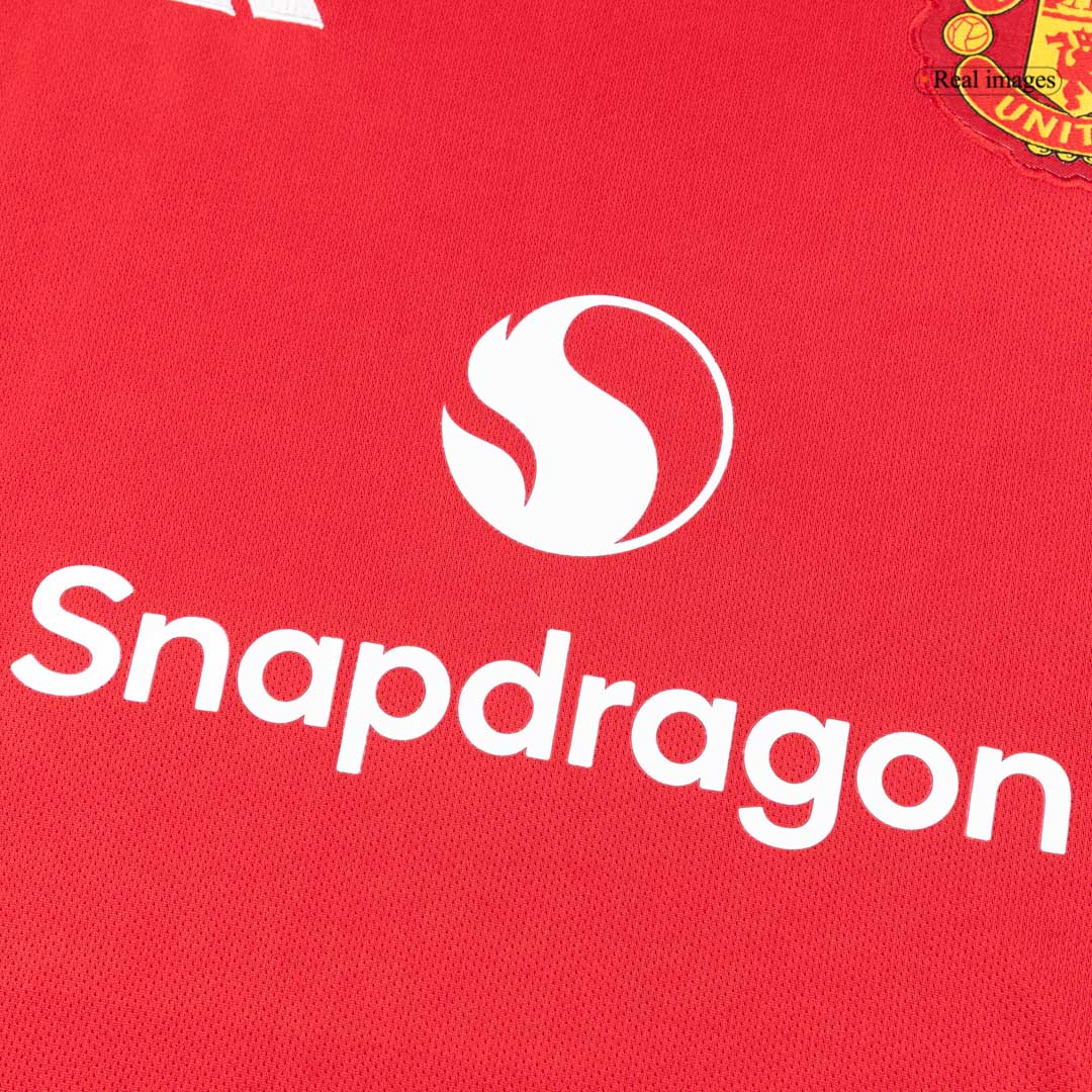 Women's Manchester United 2025/26 Home Soccer Jersey product view 5
