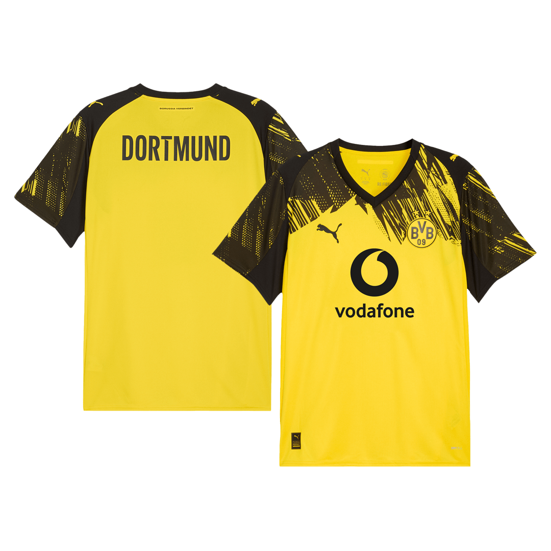 Men's Borussia Dortmund 2025/26 Home Soccer Jersey product view 9
