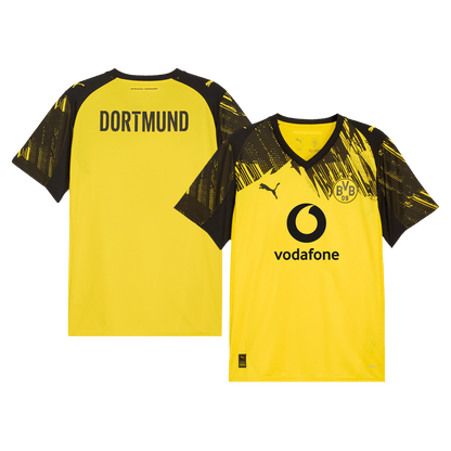 Men's Borussia Dortmund 2025/26 Home Soccer Jersey product view 9