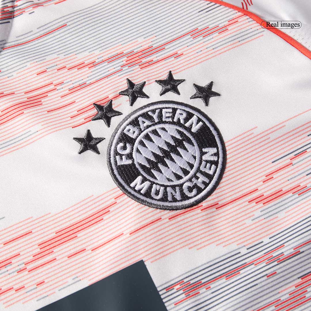 Men's Bayern Munich 2025/26 Away Soccer Jersey Full Kit