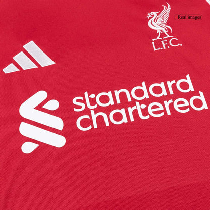 Men's Liverpool 2025/26 Home Long Sleeve Soccer Jersey product view 5
