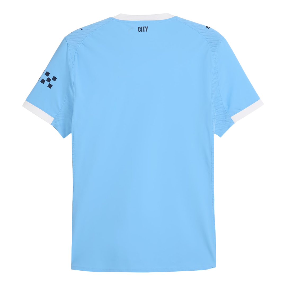 Men's Manchester City 2025/26 Player Version Home Soccer Jersey - Slim Fit product view 14