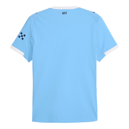 Men's Manchester City 2025/26 Player Version Home Soccer Jersey - Slim Fit product view 14
