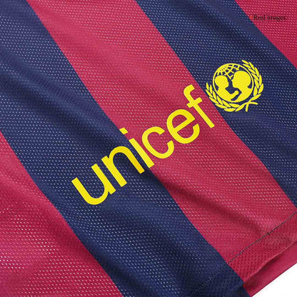 Retro SUÁREZ #9 Men's Barcelona 2014/15 Home Soccer Jersey product view 3