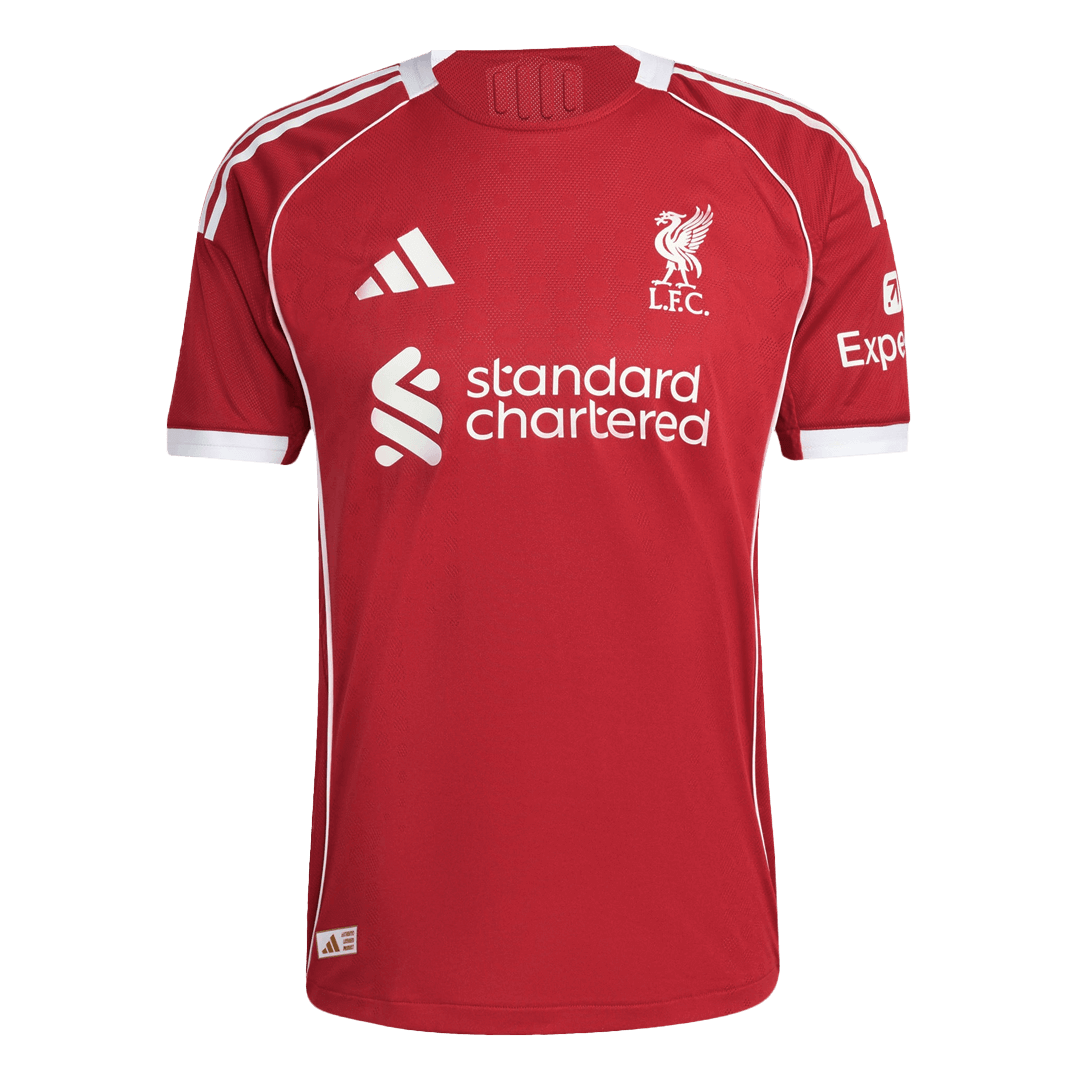 WIRTZ #7 Men's Liverpool 2025/26 Player Version Home Soccer Jersey - Slim Fit product view 11
