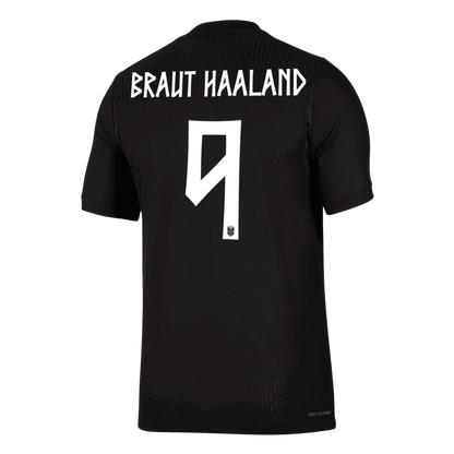 BRAUT HAALAND #9 Men's Norway World Cup 2026 Player Version Away Soccer Jersey - Slim Fit product view 3