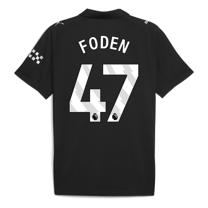 FODEN #47 Men's Manchester City 2025/26 Away Soccer Jersey product view 8