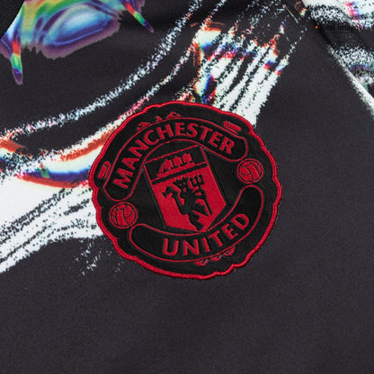 Men's Manchester United 2025/26 Pre-Match Long Sleeve Soccer Jersey product view 6