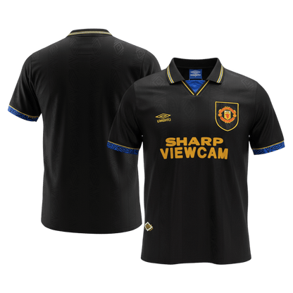 Retro Men's Manchester United 1993/94 Away Soccer Jersey product view 8