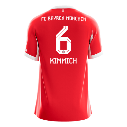 KIMMICH #6 Men's Bayern Munich 2025/26 Home Soccer Jersey Premium product view 10