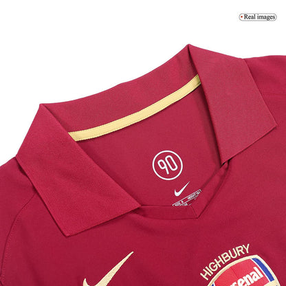 Retro Men's Arsenal 2005/06 Home Soccer Jersey product view 7