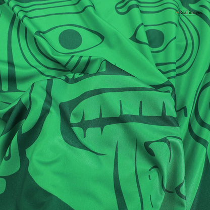 Retro Men's Mexico 1998 Home Soccer Jersey product view 2