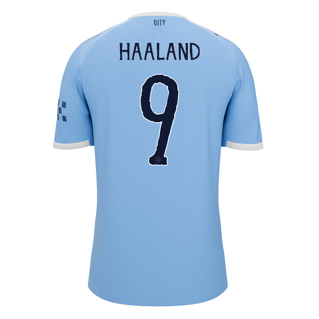 HAALAND #9 Men's Manchester City World Cup 2025/26 Home Soccer Jersey Premium product view 10