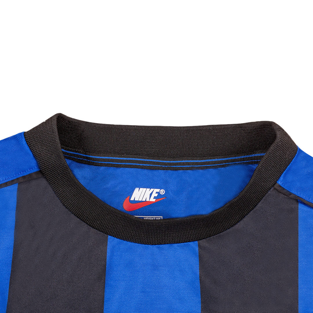 Retro RONALDO #9 Men's Inter Milan 1999/00 Home Soccer Jersey product view 7